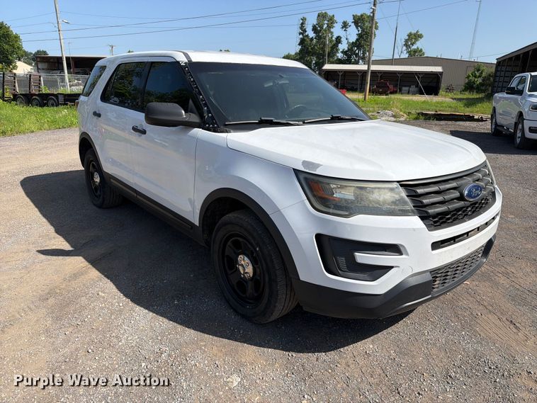 image for item FK5013 2016 Ford Explorer Police Interceptor SUV