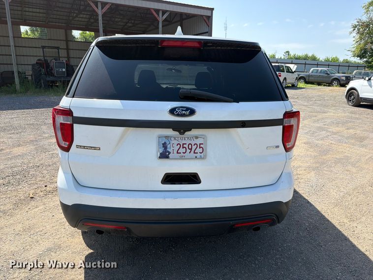 image for item FK5013 2016 Ford Explorer Police Interceptor SUV