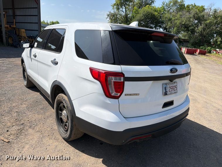 image for item FK5013 2016 Ford Explorer Police Interceptor SUV