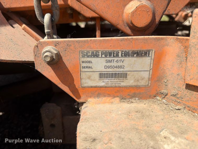 image for item FK5014 Scag SMT-61V ZTR lawn mower