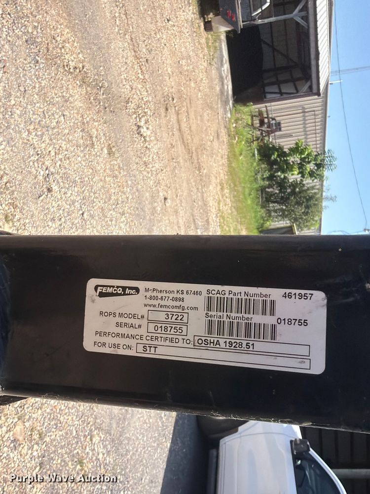 image for item FK5014 Scag SMT-61V ZTR lawn mower