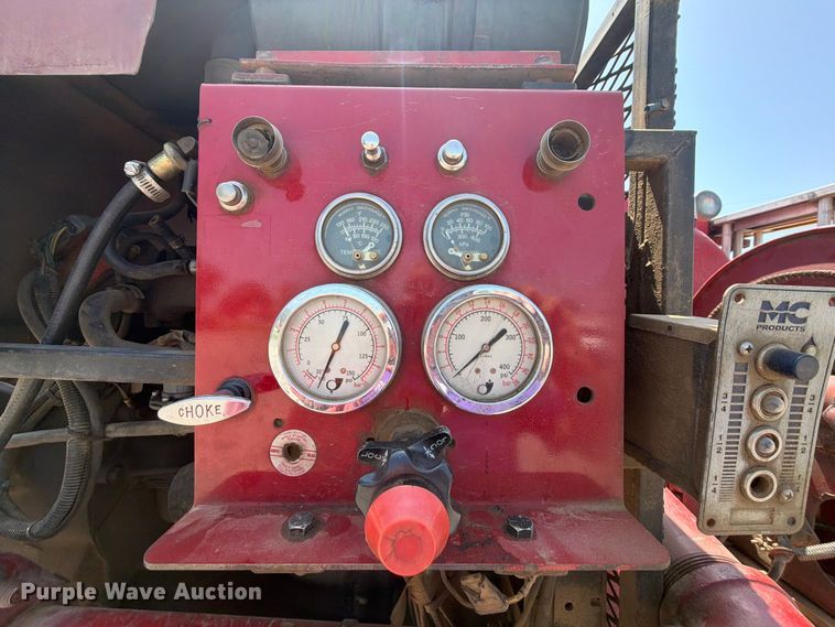 image for item FK5019 1985 Ford F800 pumper fire truck