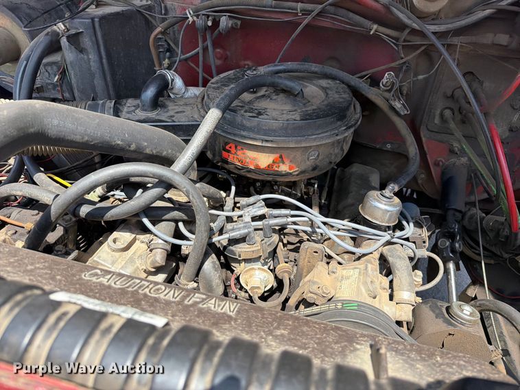 image for item FK5019 1985 Ford F800 pumper fire truck