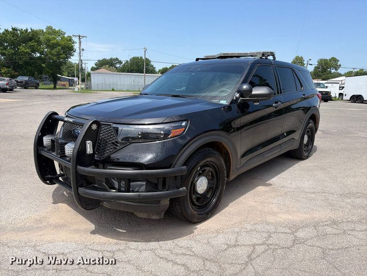 image for item FK5021 2020 Ford Explorer Police Interceptor SUV