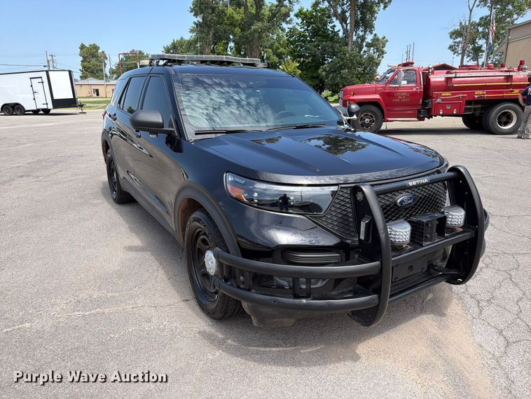 image for item FK5021 2020 Ford Explorer Police Interceptor SUV