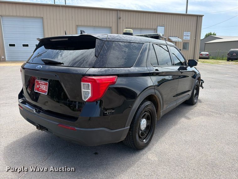 image for item FK5021 2020 Ford Explorer Police Interceptor SUV