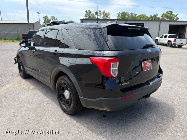 image for item FK5021 2020 Ford Explorer Police Interceptor SUV