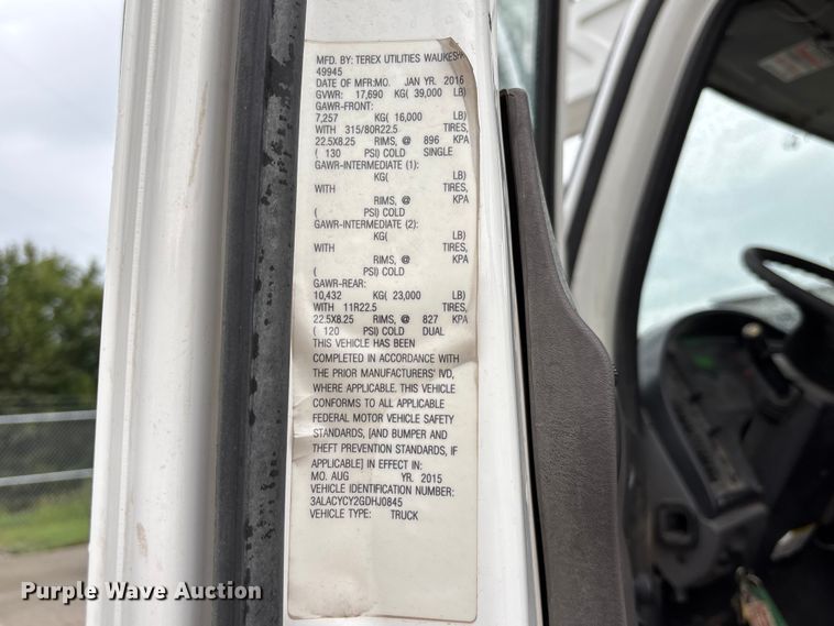 image for item FP3014 2016 Freightliner M2 bucket truck