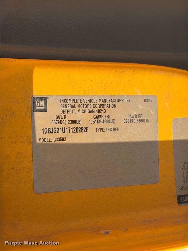 2007 Chevrolet Express 3500