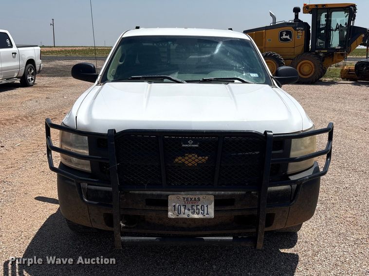image for item JM9409 2011 Chevrolet Silverado 1500 Crew Cab dump flatbed pickup truck