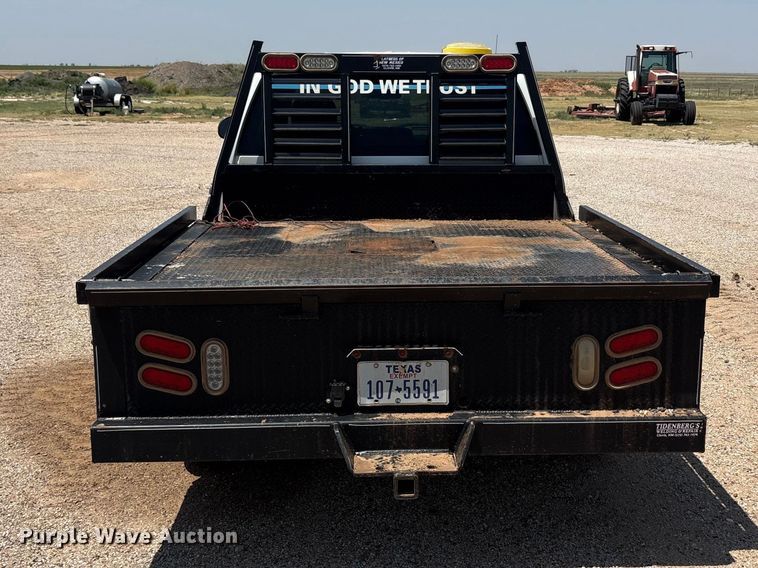 image for item JM9409 2011 Chevrolet Silverado 1500 Crew Cab dump flatbed pickup truck