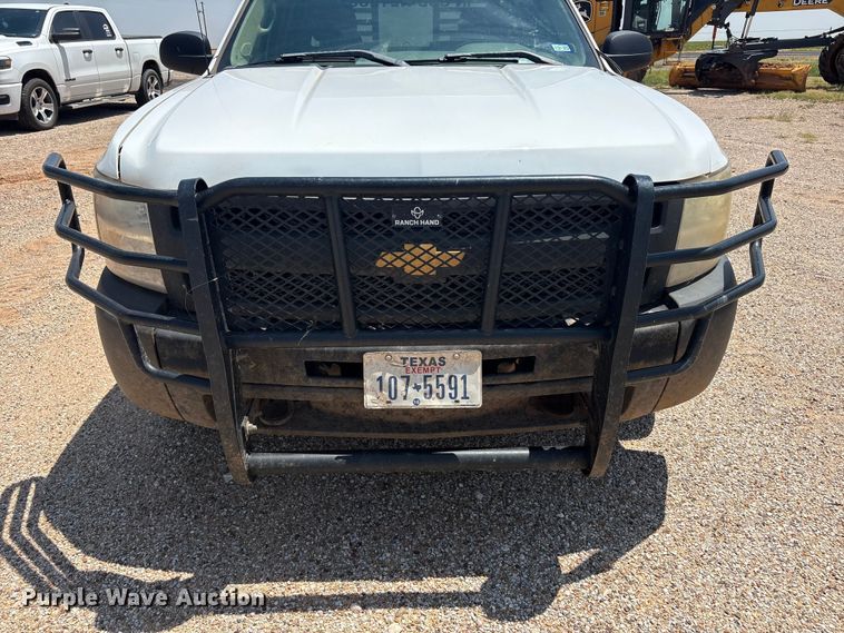 image for item JM9409 2011 Chevrolet Silverado 1500 Crew Cab dump flatbed pickup truck