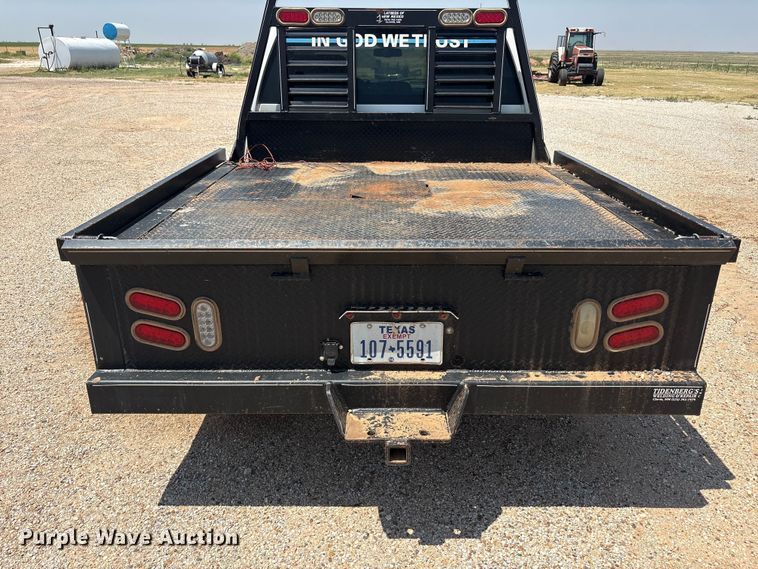 image for item JM9409 2011 Chevrolet Silverado 1500 Crew Cab dump flatbed pickup truck