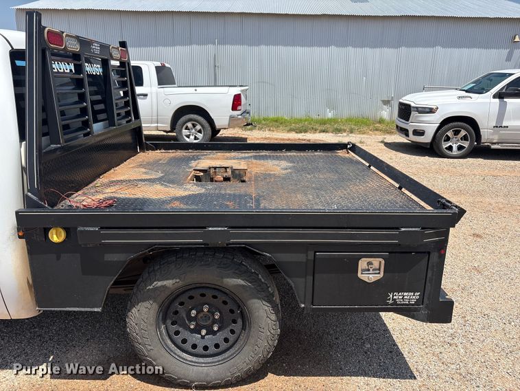 image for item JM9409 2011 Chevrolet Silverado 1500 Crew Cab dump flatbed pickup truck