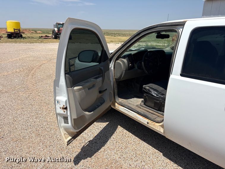 image for item JM9409 2011 Chevrolet Silverado 1500 Crew Cab dump flatbed pickup truck