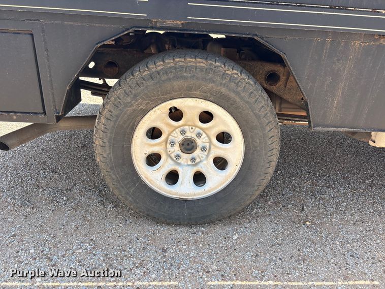 image for item JM9409 2011 Chevrolet Silverado 1500 Crew Cab dump flatbed pickup truck