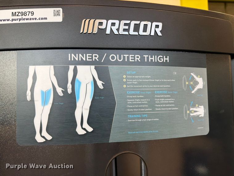 image for item MZ9879 Precor Vitality Series Selectorized Line thigh machine