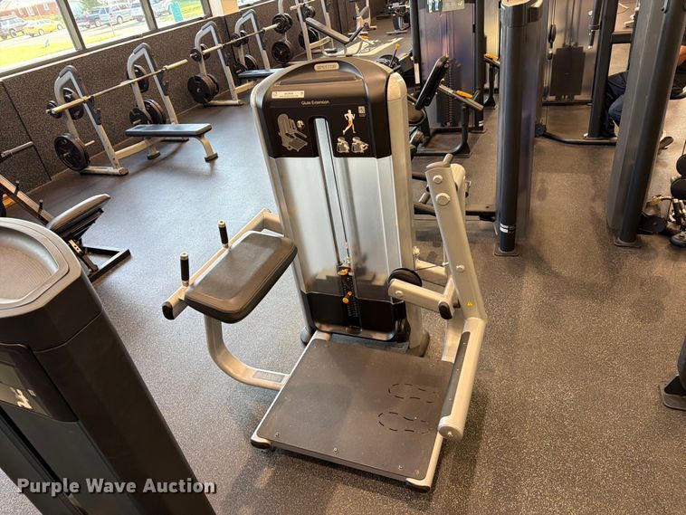 image for item MZ9880 Precor Discovery Selectorized Strength Line glute extension machine