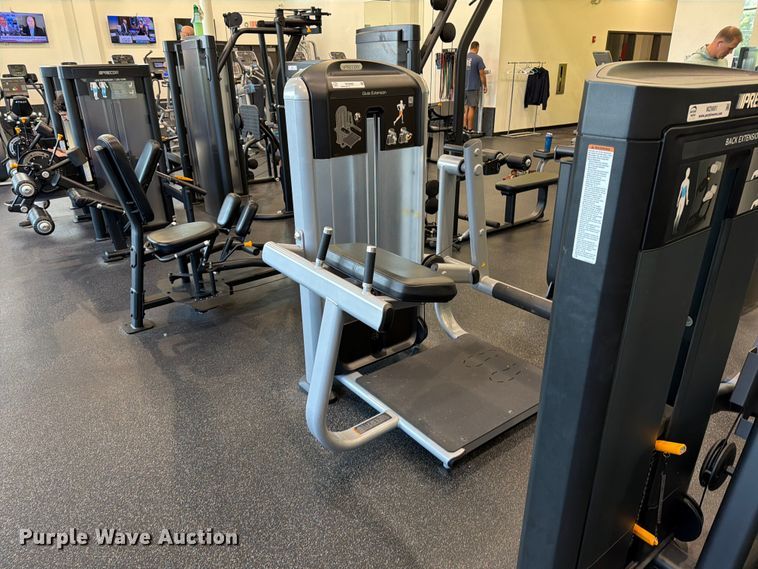 image for item MZ9880 Precor Discovery Selectorized Strength Line glute extension machine