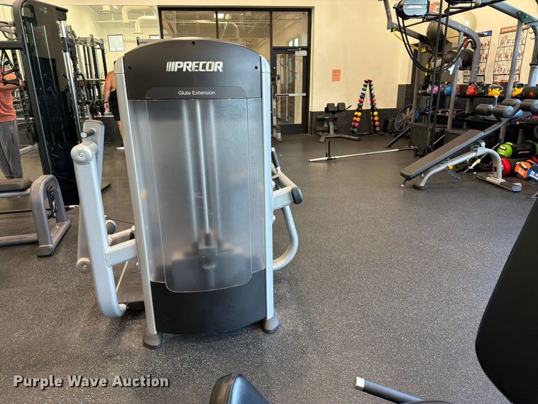 image for item MZ9880 Precor Discovery Selectorized Strength Line glute extension machine