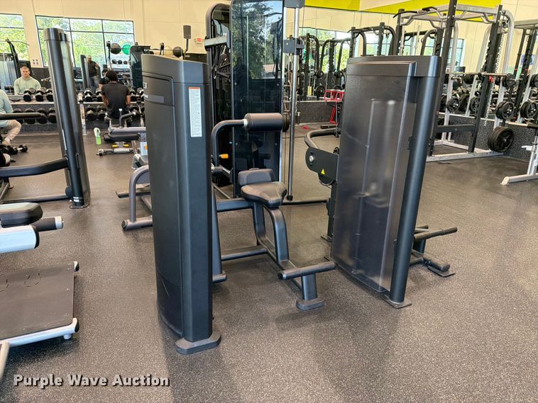 image for item MZ9881 Precor Discovery Selectorized Strength Line back extension machine