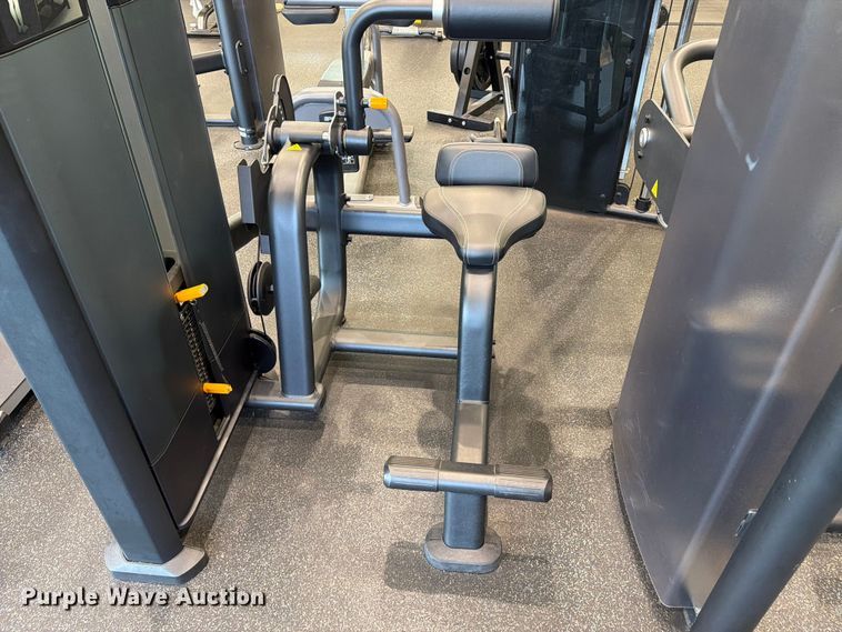 image for item MZ9881 Precor Discovery Selectorized Strength Line back extension machine