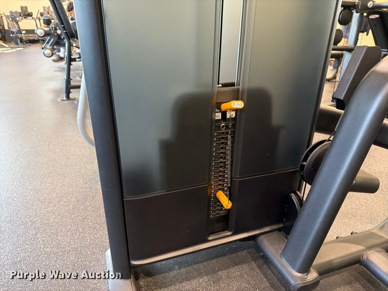 image for item MZ9881 Precor Discovery Selectorized Strength Line back extension machine