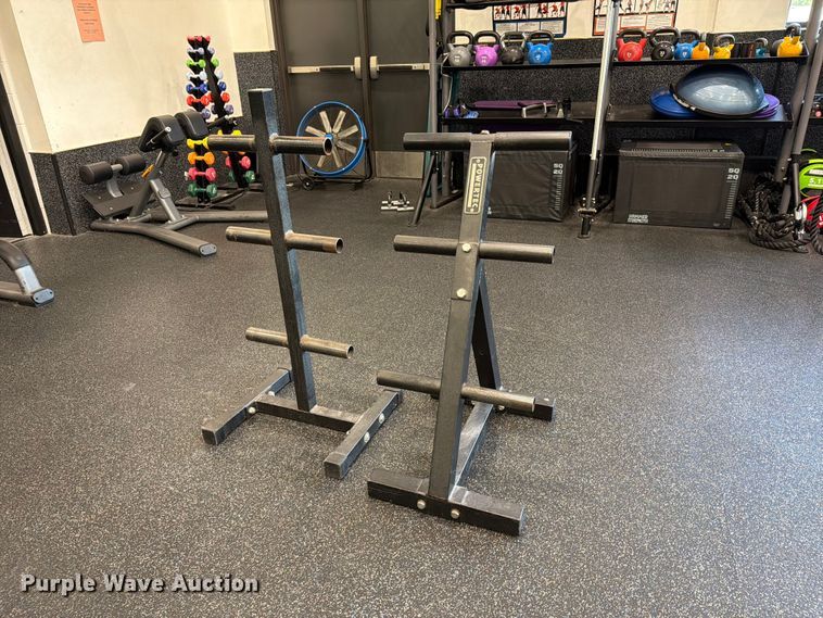 image for item MZ9887 (2) weight racks