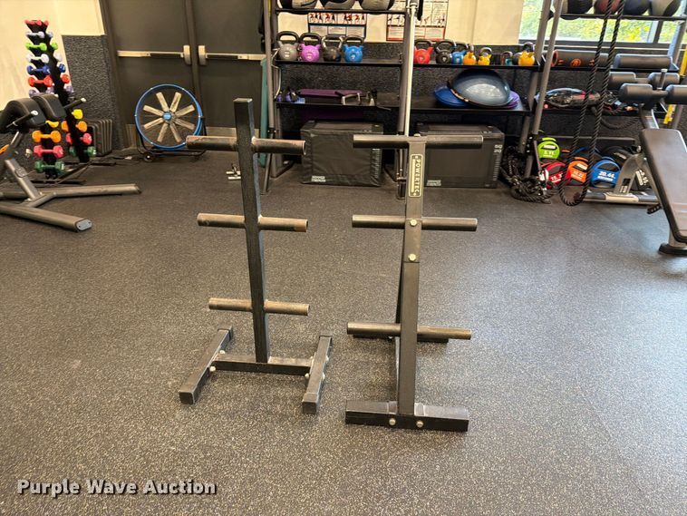image for item MZ9887 (2) weight racks
