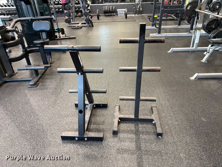 image for item MZ9887 (2) weight racks