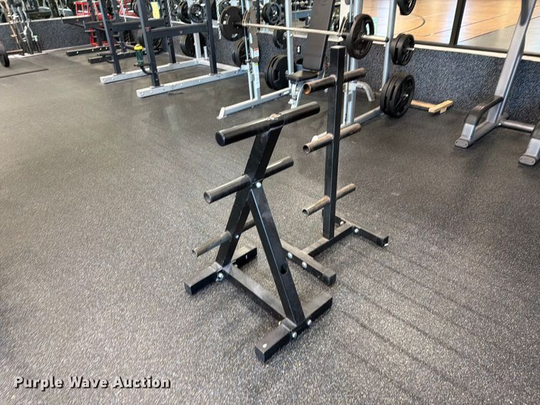 image for item MZ9887 (2) weight racks
