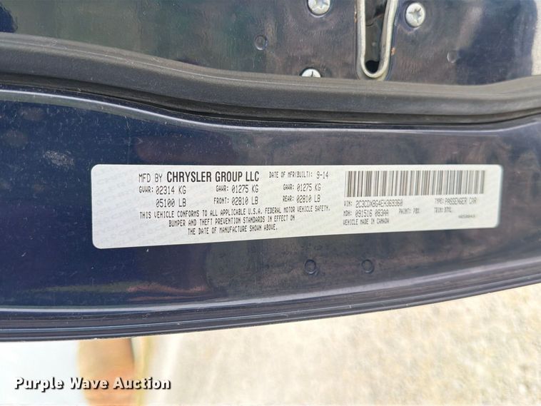 image for item MZ9929 2014 Dodge Charger 