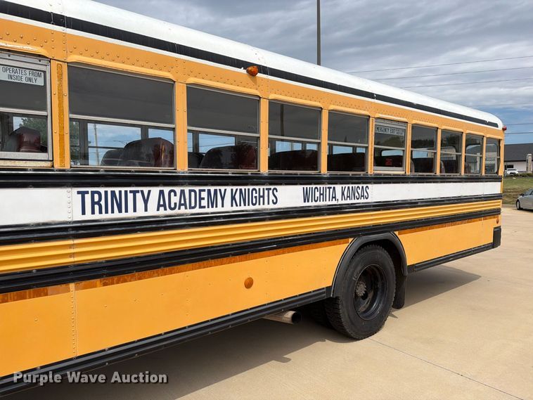 image for item MZ9932 2001 Blue Bird TC2000 school bus