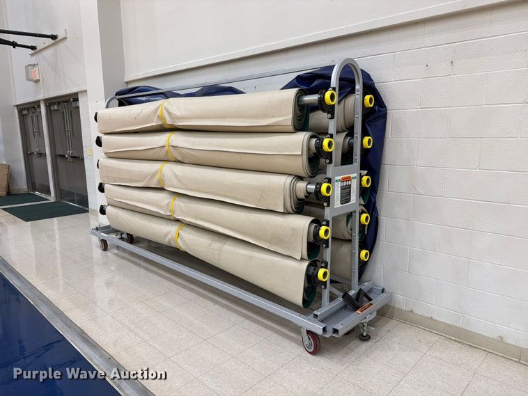Covermaster Covermate II gym floor covering system