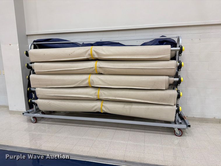 image for item MZ9933 Covermaster Covermate II gym floor covering system