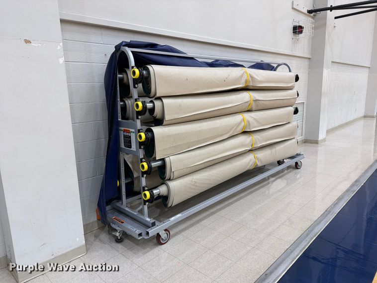 image for item MZ9933 Covermaster Covermate II gym floor covering system