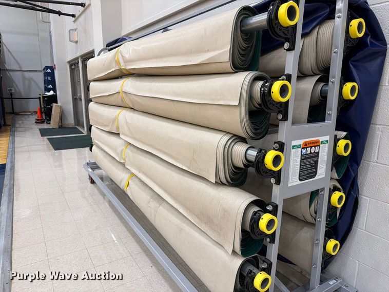 image for item MZ9933 Covermaster Covermate II gym floor covering system