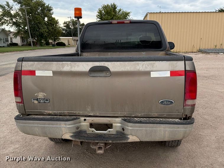 image for item MZ9990 2001 Ford F150 Ext. Cab pickup truck