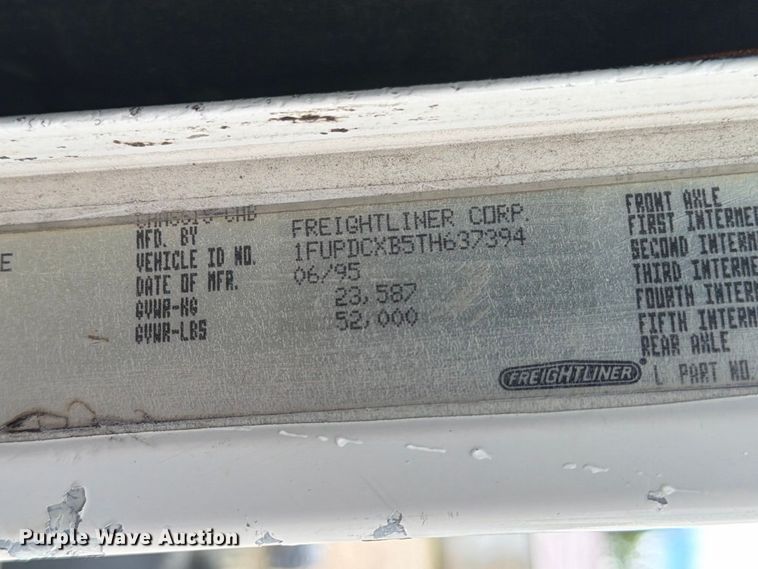 image for item MZ9991 1996 Freightliner FLD semi truck