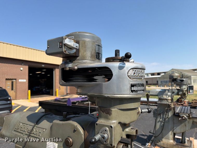 image for item NA9379 Bridgeport 139239 milling machine