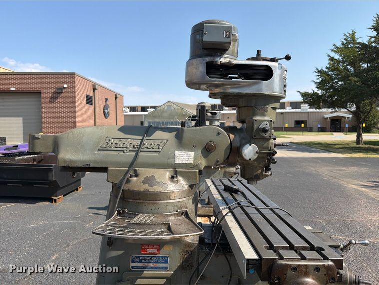 image for item NA9379 Bridgeport 139239 milling machine