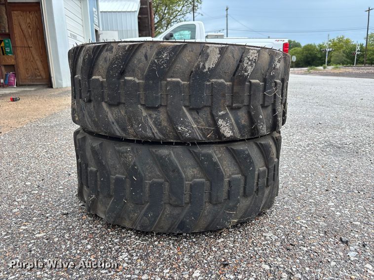 image for item NM9894 (4) 10-16.5 skid steer tires