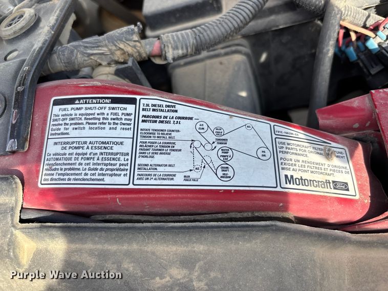 image for item NM9924 2001 Ford F550 Super Duty flatbed truck