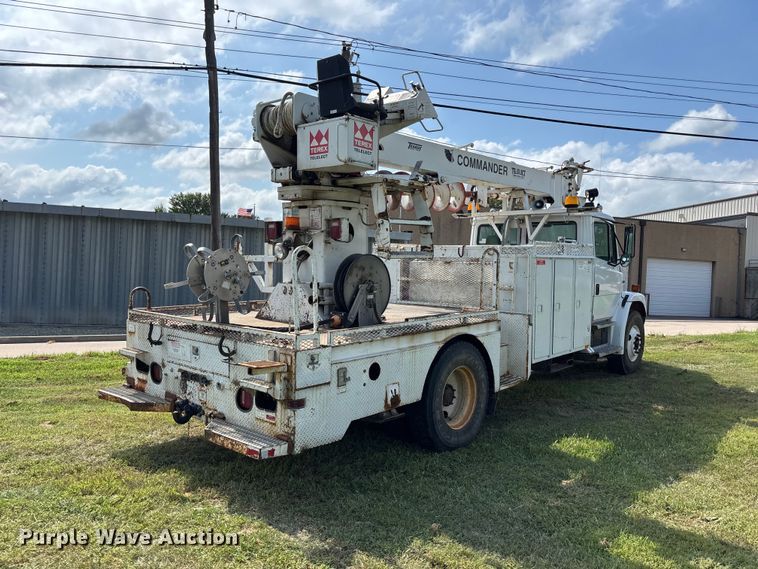 image for item NM9936 2002 Freightliner FL80 digger derrick truck