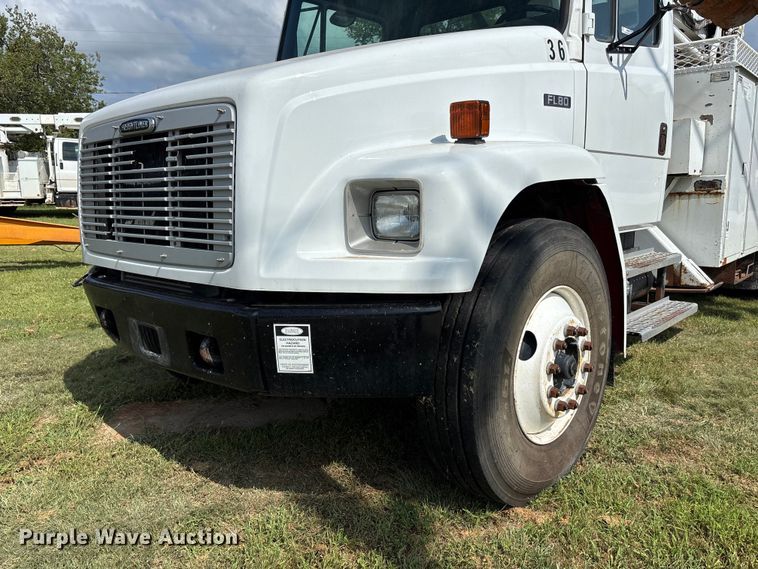 image for item NM9936 2002 Freightliner FL80 digger derrick truck
