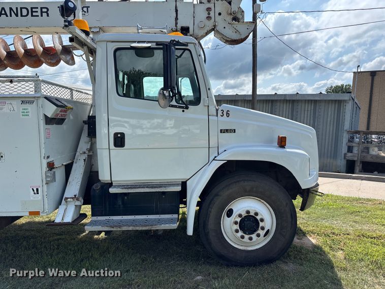 image for item NM9936 2002 Freightliner FL80 digger derrick truck
