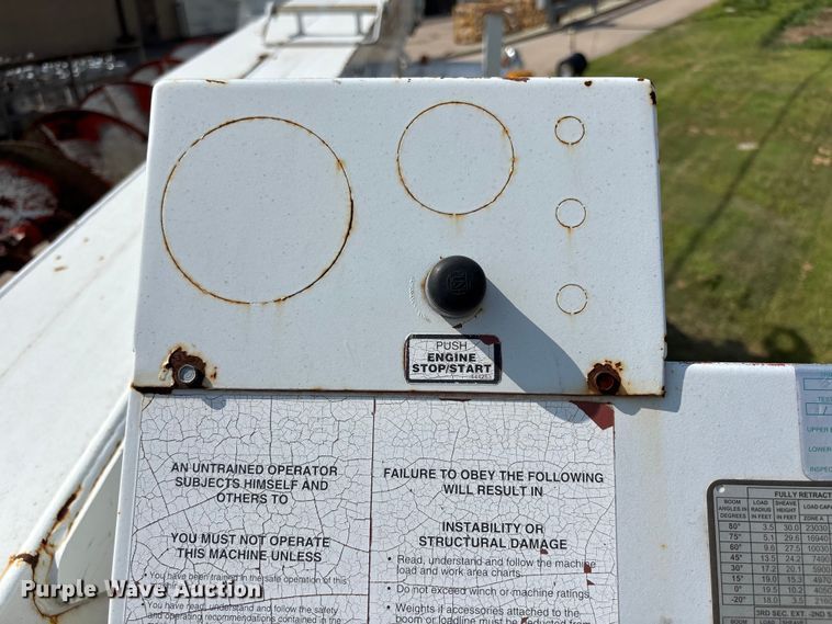image for item NM9936 2002 Freightliner FL80 digger derrick truck