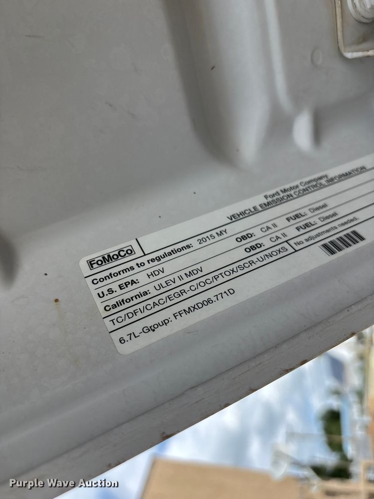 image for item NM9940 2015 Ford F350 Super Duty Ext. Cab pickup truck