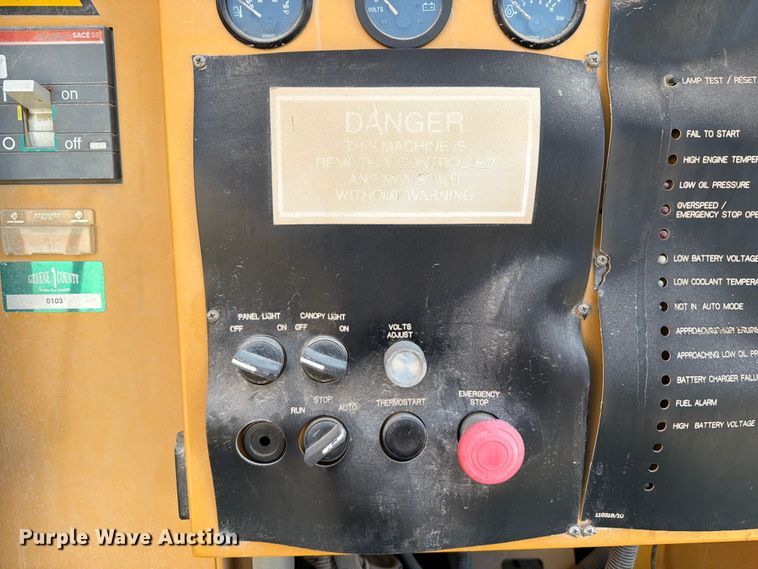 image for item OE9693 2004 Caterpillar D80P4 generator