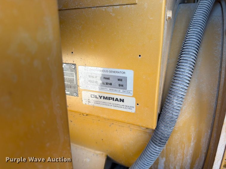 image for item OE9693 2004 Caterpillar D80P4 generator